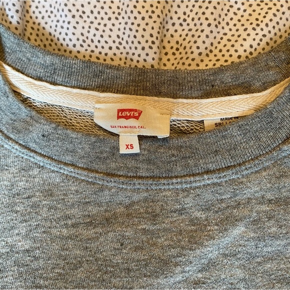 LEVIS STANDARD CREWNECK SWEATER (XS) - Picture 3 of 4